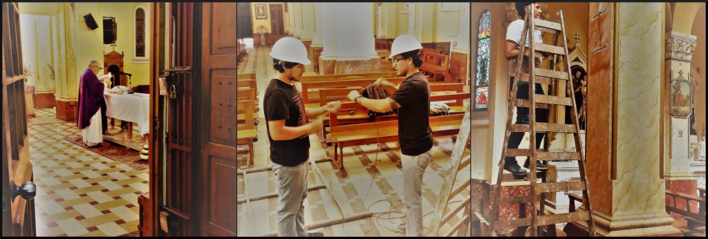 Instaladores de audio en iglesia